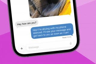 Image for article: How to Auto Reply to Texts on iPhone Using Focus Modes