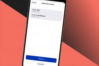 Image for article: How to Merge Contacts on iPhone & iPad