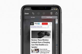 Image for article: How to Take Full-Page Screenshots on iPhone