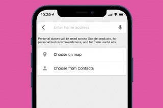 Image for article: How to Change Work & Home Addresses in Maps on an iPhone