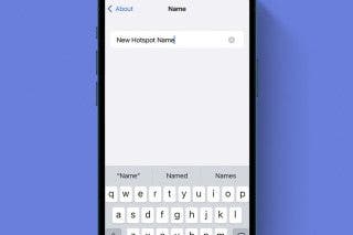 Image for article: How to Change Hotspot Name on iPhone