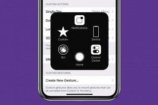 Image for article: How to Add an On-Screen Home Button to Your iPhone X