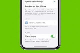Image for article: How to Leave a Shared Photo Library