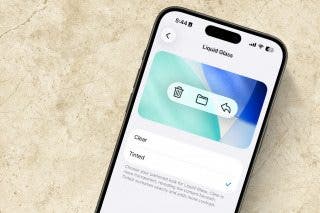Image for Make Liquid Glass More Opaque on iPhone