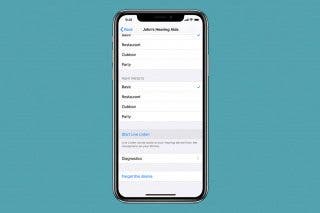 Image for article: What Is Live Listen with AirPods & iPhone