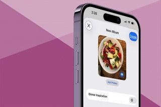 Image for How to Create a Photo Album on an iPhone & iPad
