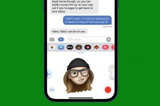 Image for article: How to Record & Send an Animated Memoji