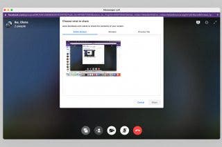 Image for article: How to Use Facebook Messenger Screen Share