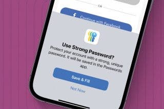 Image for article: Easily Create Strong Passwords on iPhone
