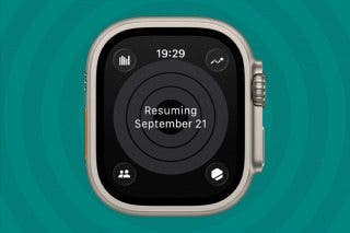 Image for How to Pause Your Activity Rings Streak on Apple Watch