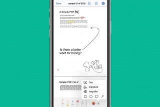 Image for article: How to Edit a PDF on iPhone & iPad Using the Files App