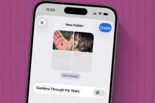 Image for How to Make Folders in the Photos App on Your iPhone & iPad
