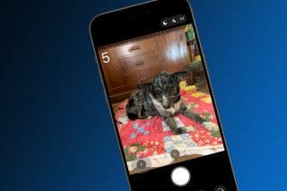 Image for article: How to Set an iPhone Camera Timer—the Easy Way!