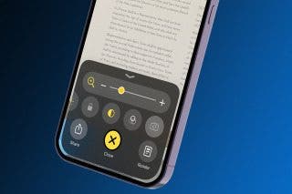 Image for How to Use Reader Mode in the Magnifier App on an iPhone