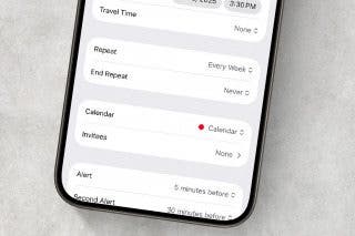 Image for article: How to Add Recurring Events to iPhone Calendar