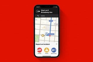 Image for article: How to Report Accidents, Speed Checks & Hazards Using the Apple Maps App