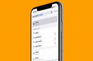 Image for article: Easily Type Website Domain Names with iPhone Keyboard Shortcut