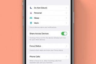 Image for article: How to Share Focus Modes across Devices