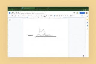 Image for article: How to Sign a Document in Google Docs