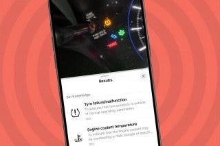 Image for Easily Identify Car Maintenance Symbols with iPhone Camera