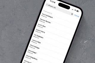 Image for How to Sort Contacts by Business Name