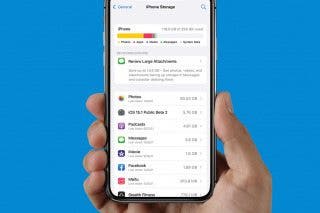 Image for article: Fixed: Notification Says iPhone Storage Almost Full When It's Not