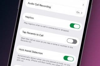 Image for How to Turn Off "Tap Recents to Call" on Your iPhone