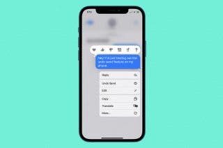 Image for article: Unsend a Message on iPhone: Can People Still See It?