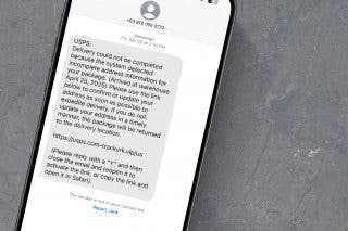 Image for Protect Yourself from USPS Text Scams