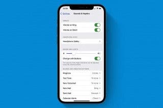 Image for article: iPhone Volume Buttons Not Working? 8 Ways to Fix It