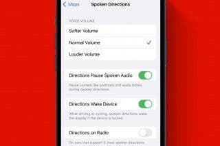Image for article: Change Apple Maps Voice Volume or Turn It Off