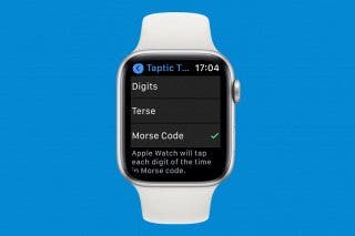 Image for article: How to Make Your Apple Watch Speak Time or Tap It in Morse Code