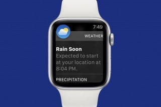Image for article: How to Get Weather Alerts on Apple Watch