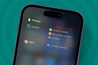 Image for Find Out Which App Is Using Your iPhone Microphone or Camera