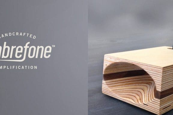 Image for article: Review: Timbrefone Passive Wood Speaker