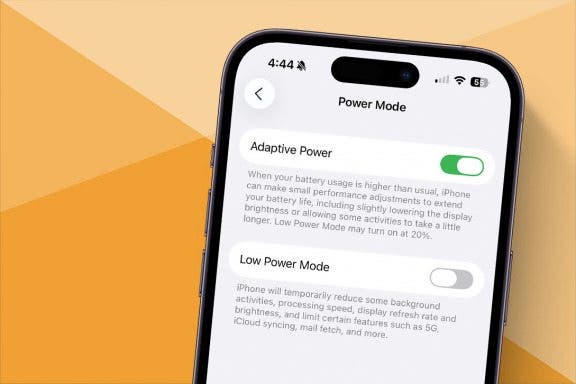 Image for Optimize iPhone Battery with Adaptive Power Mode (iOS 26)