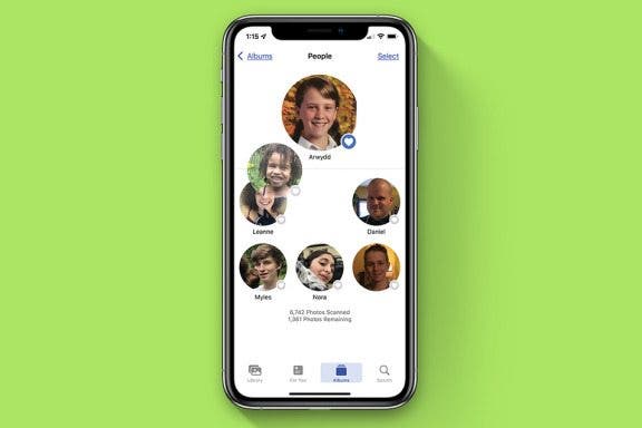 Image for article: How to Add Someone to Favorites in the People Album of Photos