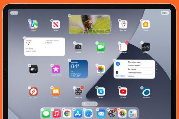 Image for article: How to Add Widgets to iPad Home Screen