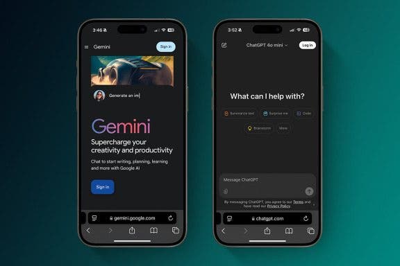Image for article: What I Found When I Put ChatGPT & Gemini Head-to-Head