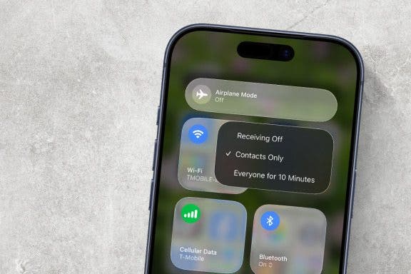 Image for article: How to Turn On AirDrop & Receive AirDrop Files on iPhone