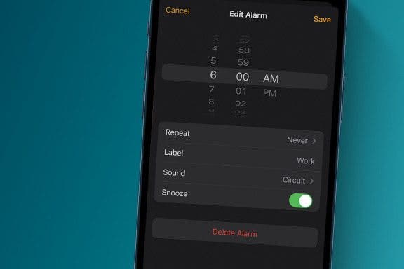 Image for article: How to Name Your Alarms on iPhone