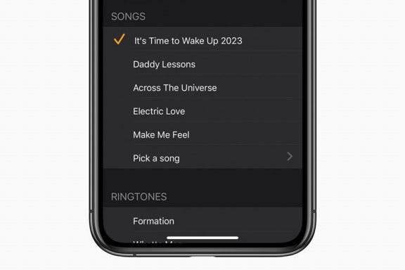 Image for article: How to Change the Alarm Sound on an iPhone