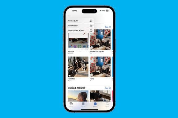 Image for article: How to Create a Photo Album on Your iPhone & iPad