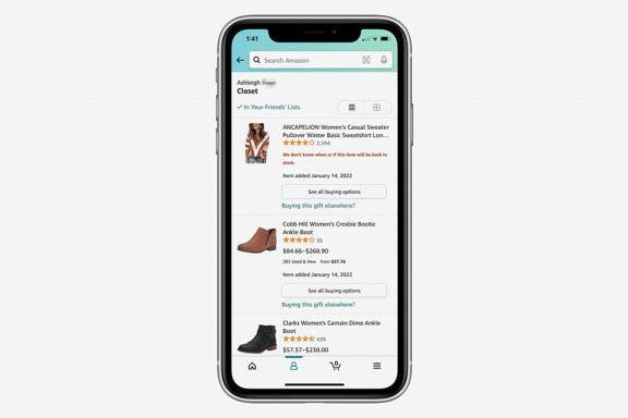 Image for article: How to Share an Amazon Wish List with Friends & Family