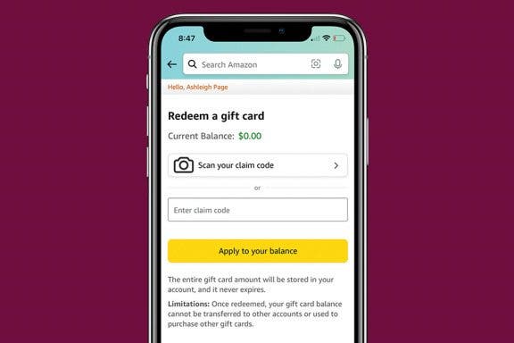 Image for article: How to Redeem Amazon Gift Card or Claim Code on iPhone or iPad