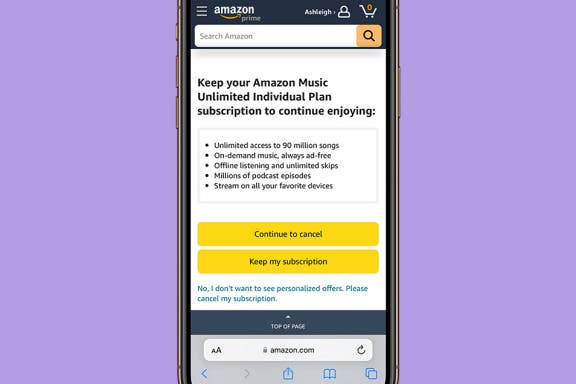 Image for article: How to Cancel Amazon Music on iPhone