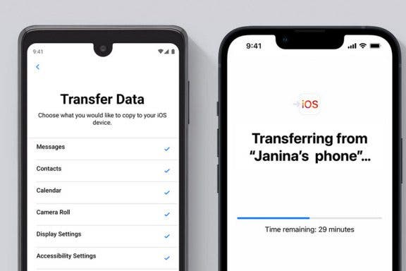 Image for article: How to Easily Transfer from Android to iPhone
