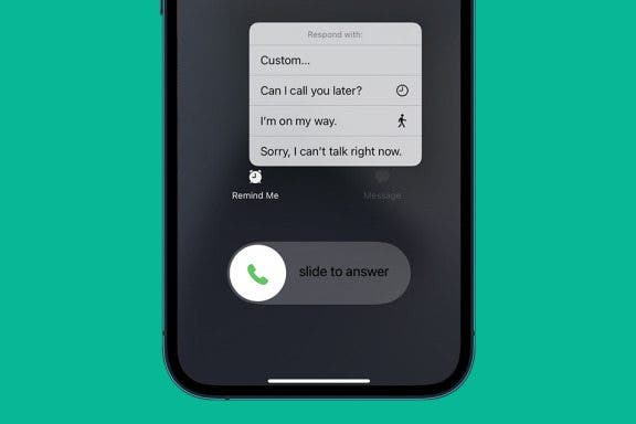 Image for article: How to Answer a Call with a Text Message