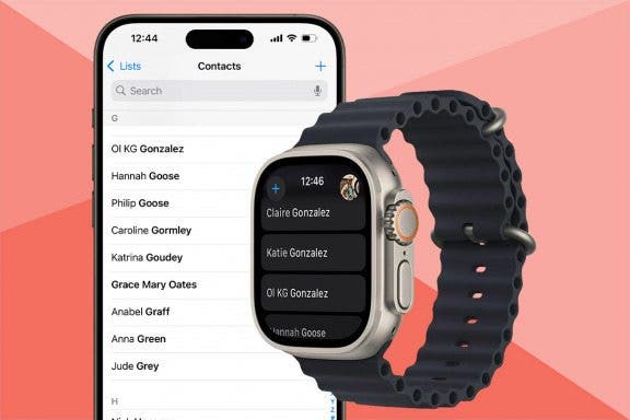 Image for article: How to Sync Contacts to Apple Watch from iPhone