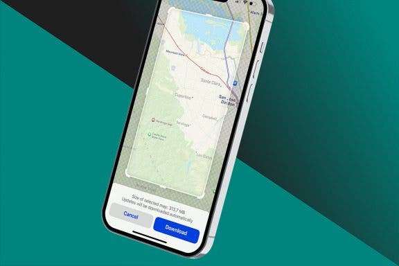 Image for article: How to Use Apple Maps Offline & Download Maps on iPhone